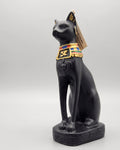Bastet Goddess Sculpture Candle | Egyptian Cat Goddess Home Decor