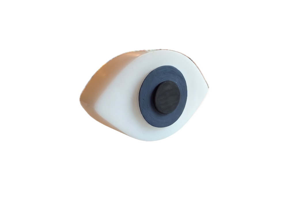 Sculptural Nazar Evil Eye Candle