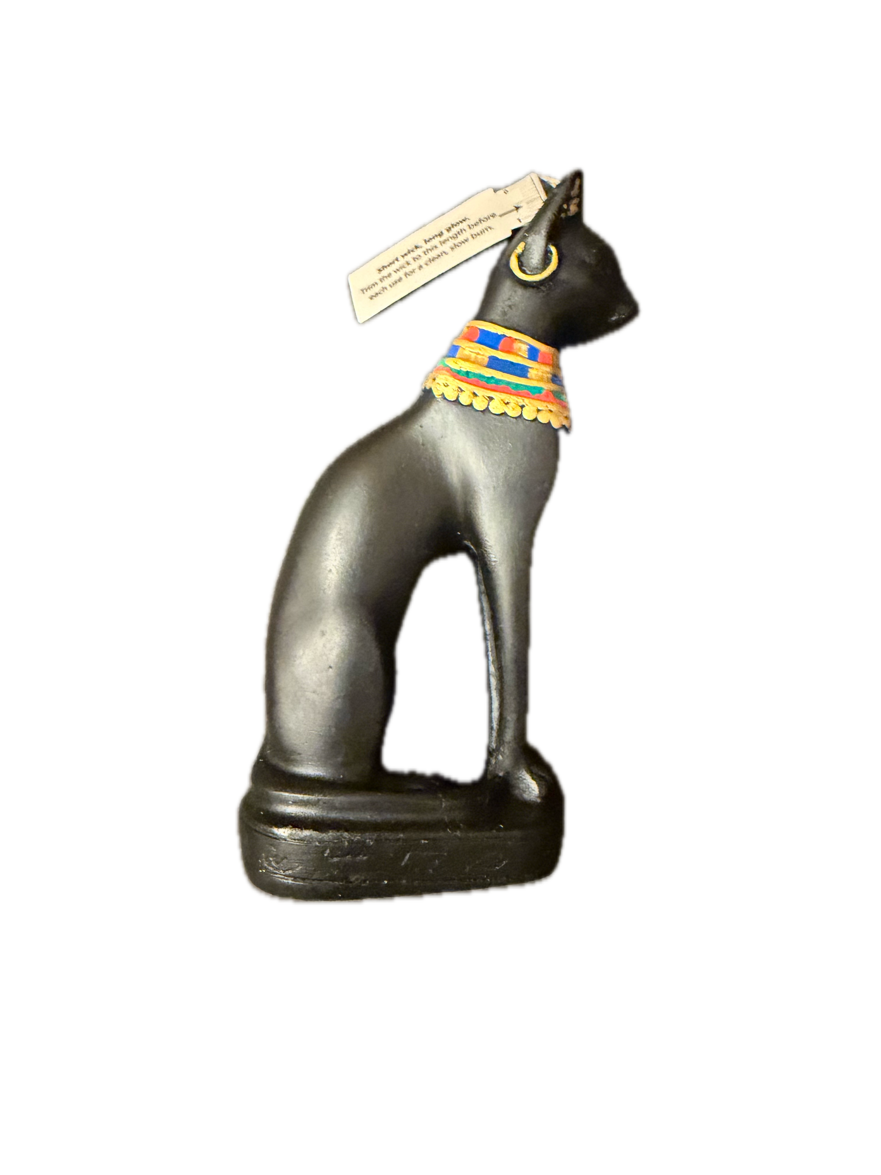 Bastet Goddess Sculpture Candle