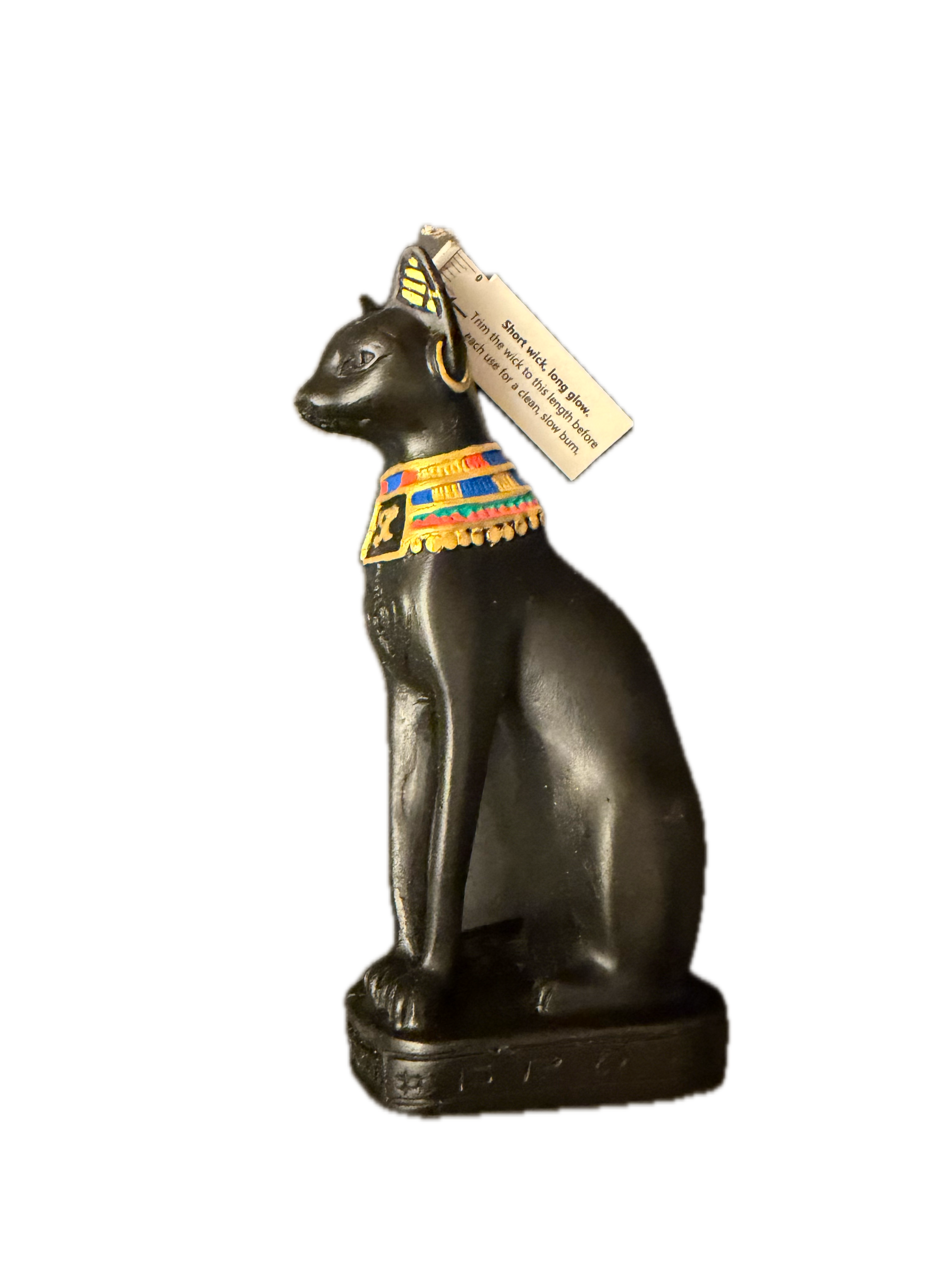 Bastet Goddess Sculpture Candle