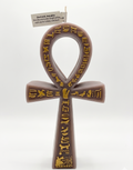 Desert Sand Beige Sculptural Ankh Candle